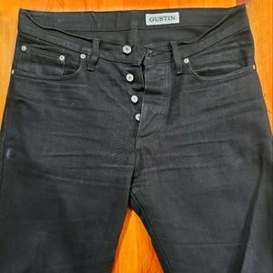 Gustin BlackxBlack #99 Selvedge Denim Jean's - Size 33